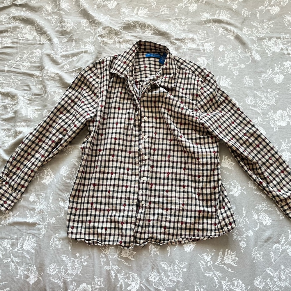 Fun Floral Flannel